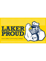 Rectangle Laker Proud Decal