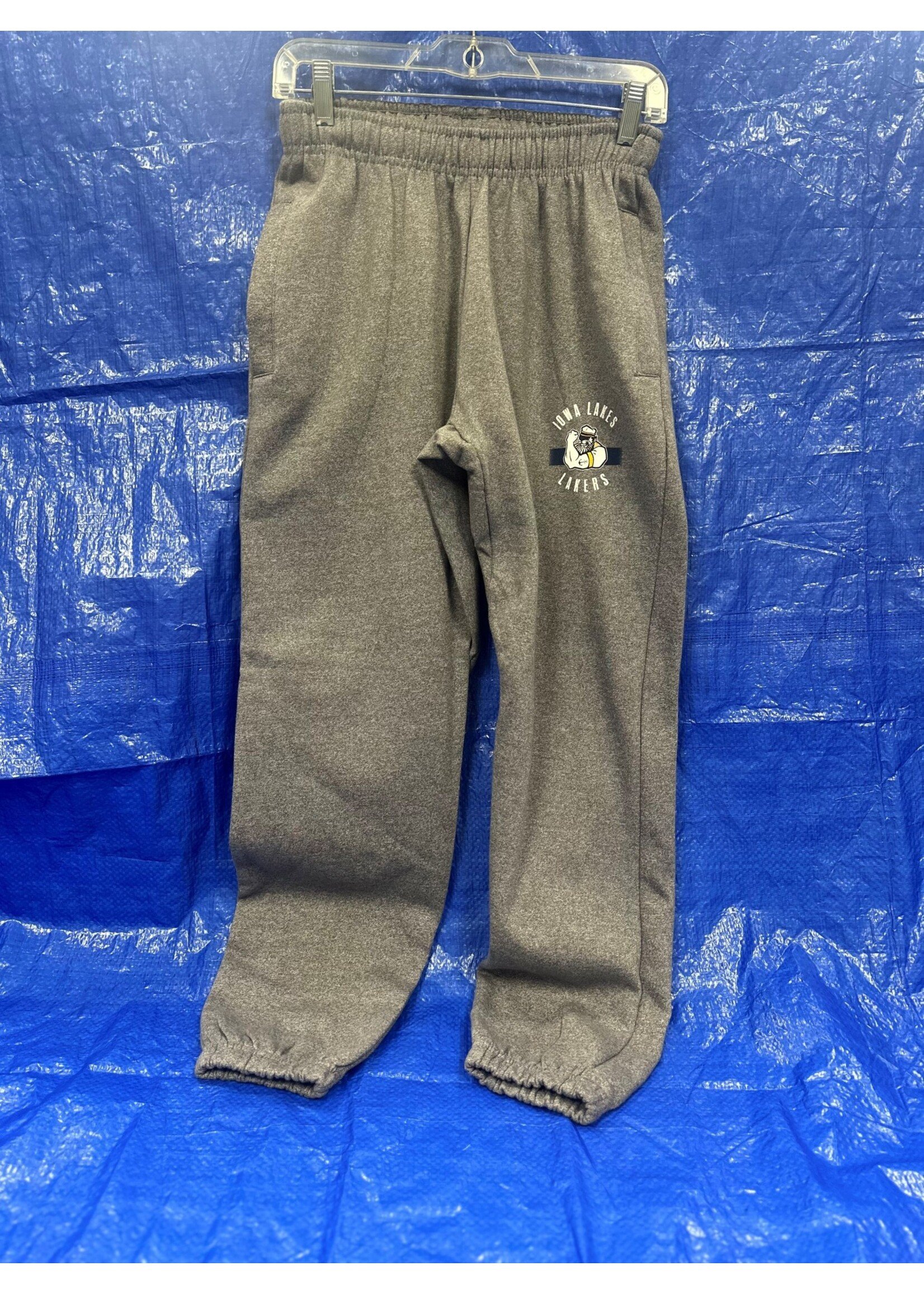 Marled Sweatpants W/Pockets Gray