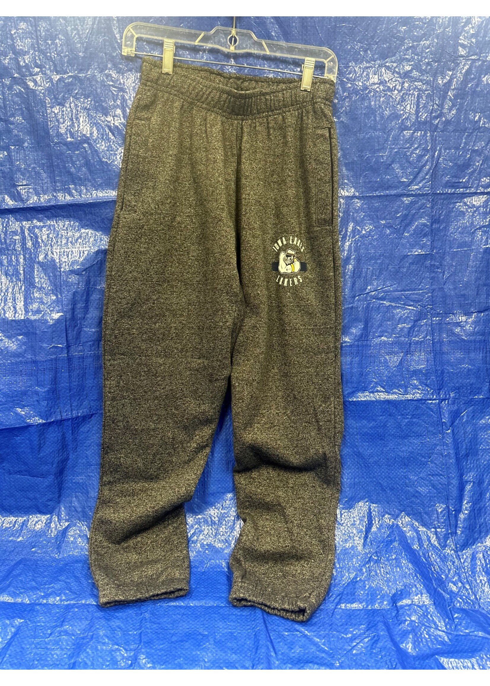 Marled Sweatpants W/Pockets Charcoal