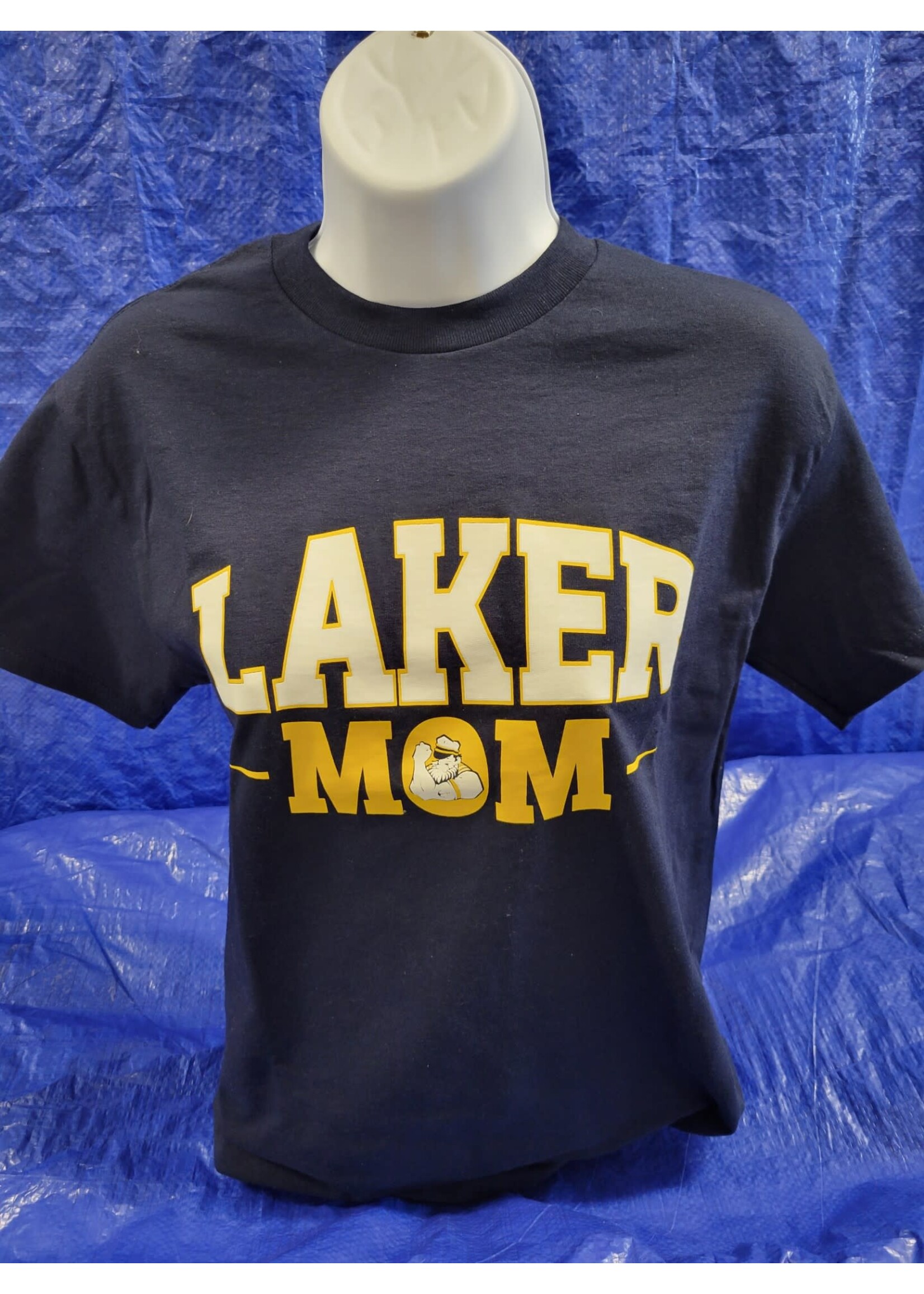 Laker Mom Crew Neck Tee Shirt