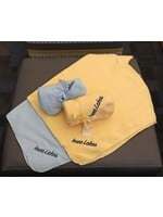 39x27 Yellow Baby Blanket