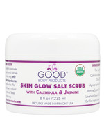 Good Body Products GBP, Skin Glow Salt Scrub with Calendula and Lemon Balm, 8oz