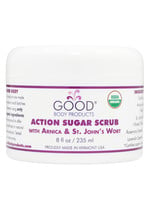 Good Body Products GBP, Action Sugar Scrub with Arnica and St. John's Wort, 8oz