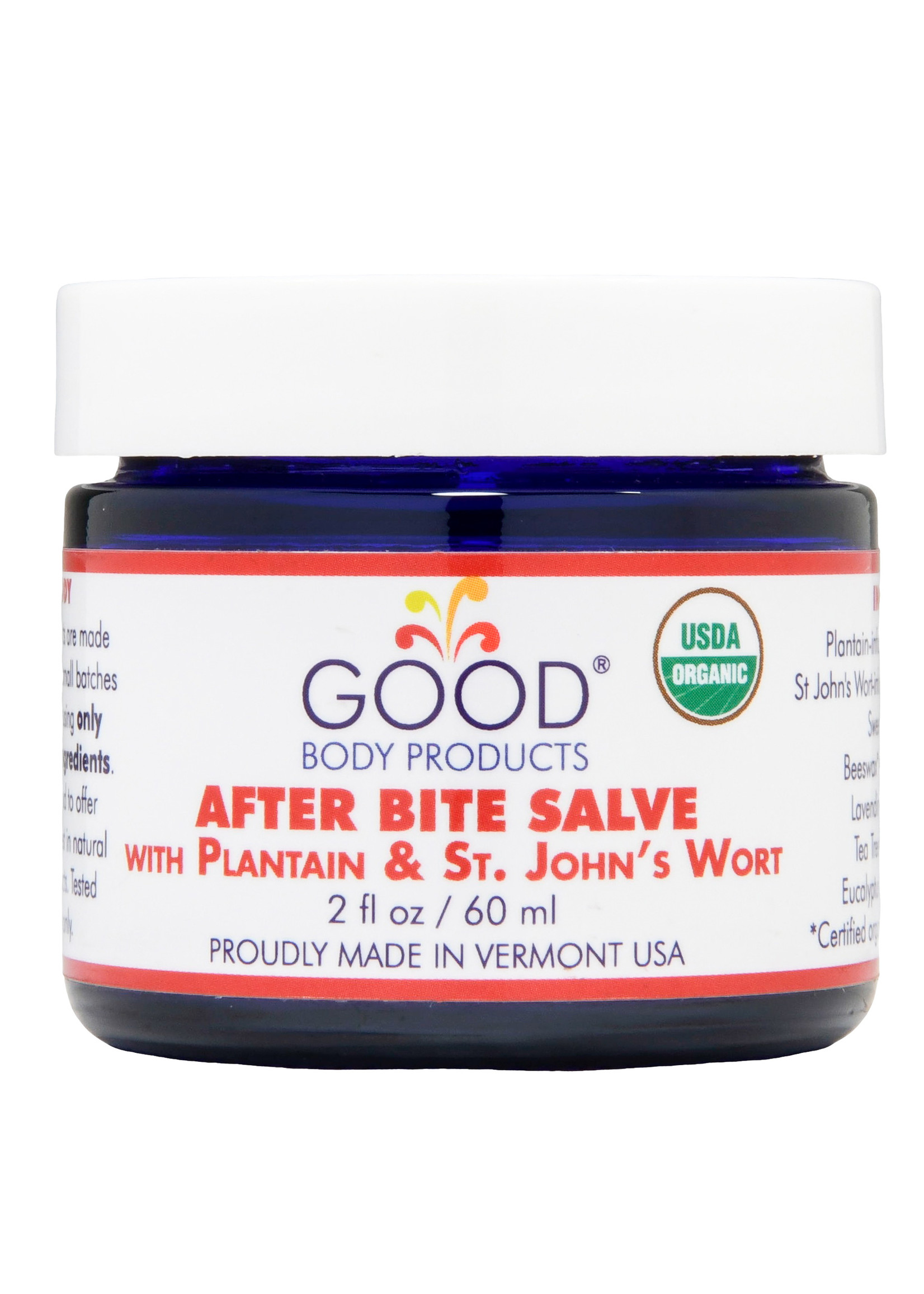 Good Body Products GBP, After Bite Salve with Plantain and St. John's Wort, 2oz