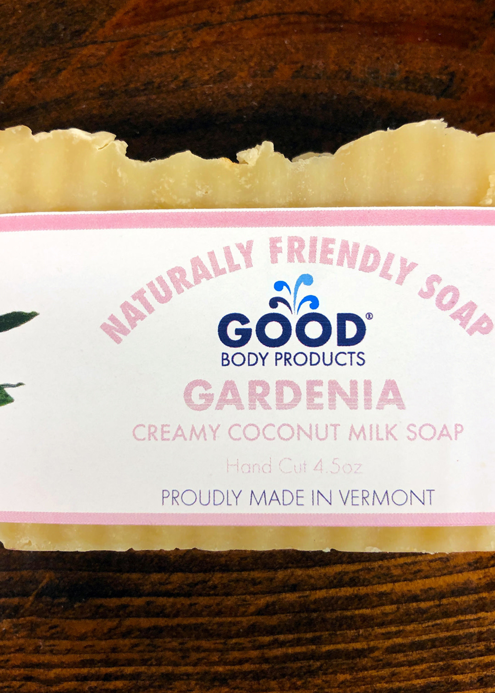Good Body Products GBP, Gardenia Coconut Milk Bar Soap, 4.5oz