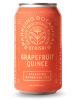 Rishi Rishi, Grapefruit Quince Sparkling Botanical Tea, 12oz can