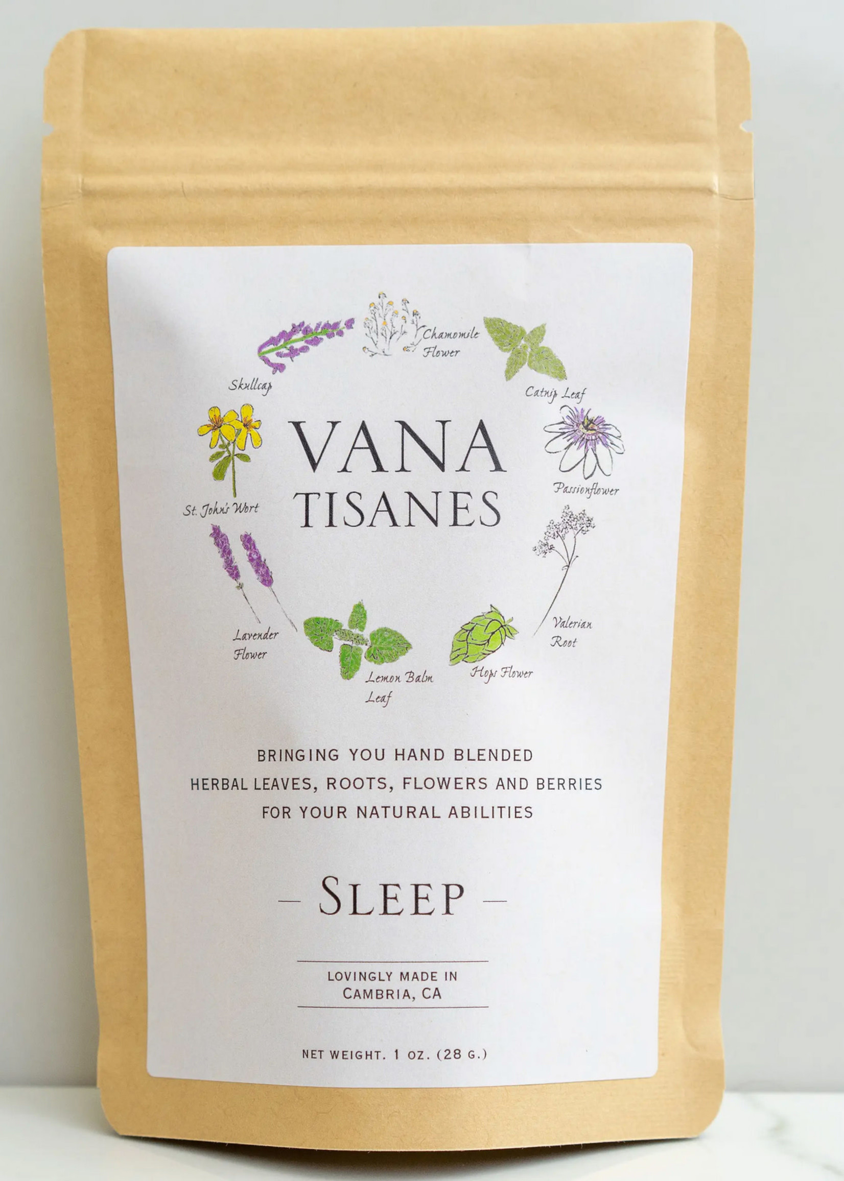 Vana Tisanes Vana Tisanes, Sleep, Tea, 1oz