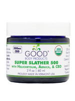 Good Body Products GBP, Super Slather 500 with Helichrysum, Arnica, and CBD, 2oz