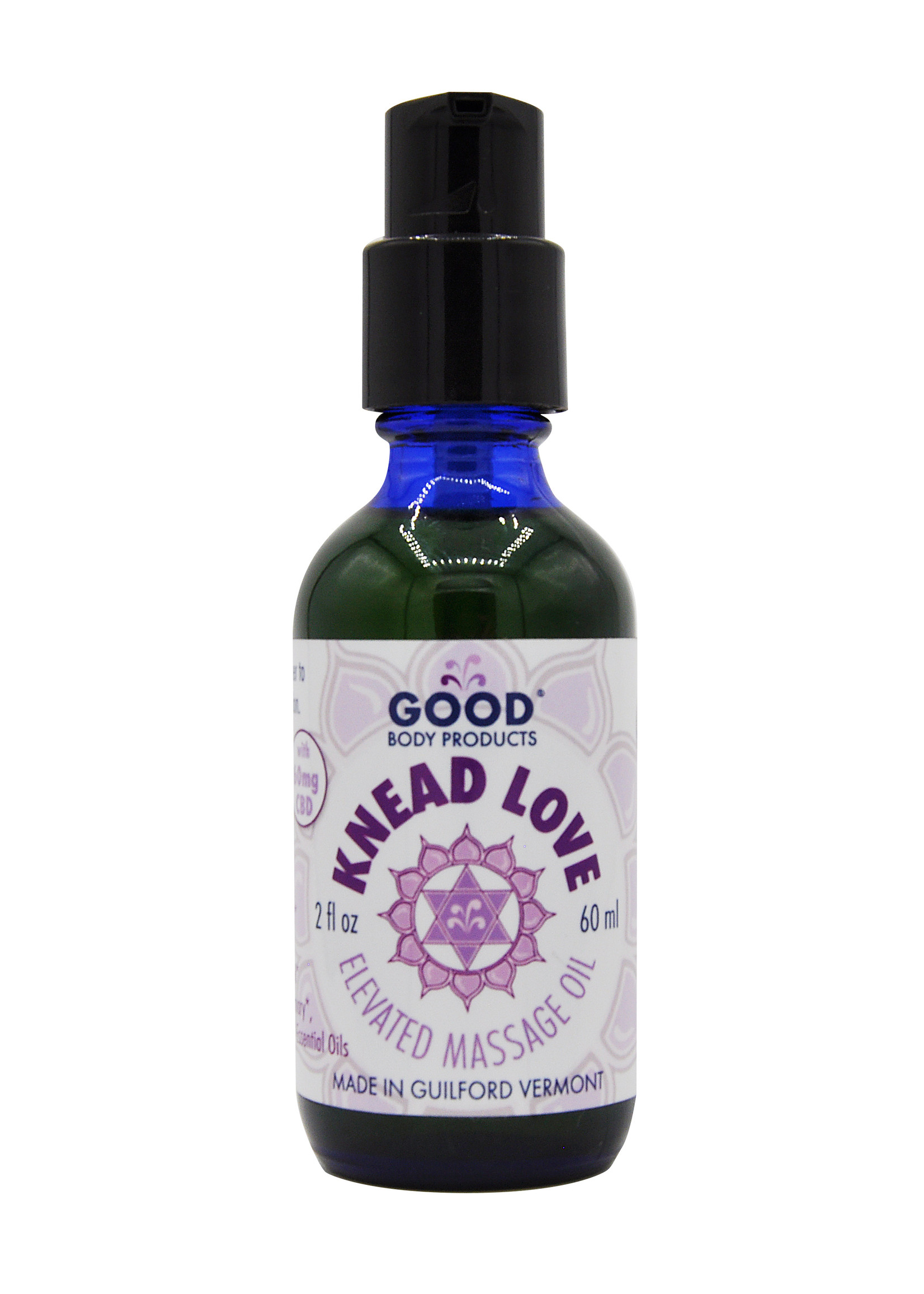 Good Body Products GBP, Knead Love Massage Oil with Arnica and CBD, 4oz