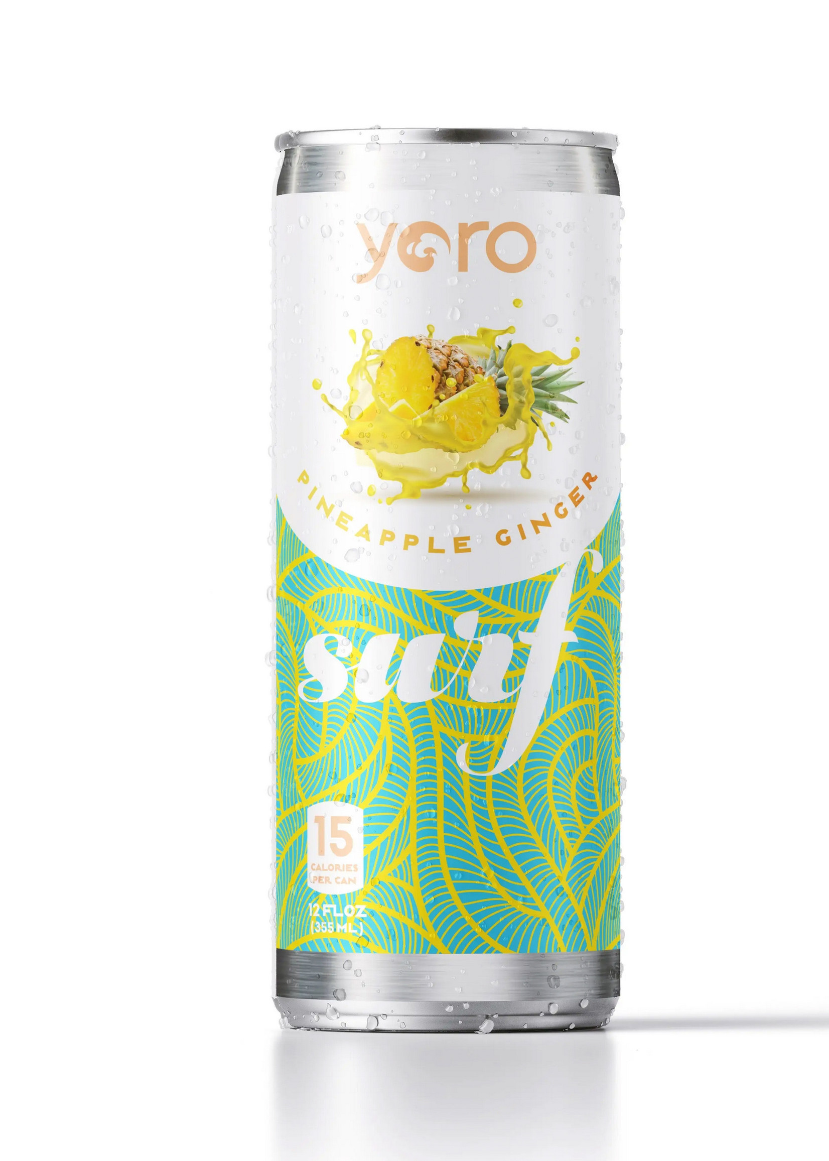 Yoro Yoro, Surf, Pineapple Ginger, 12oz Can