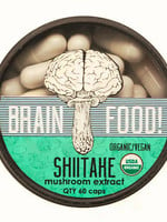 The Brainfood Mushroom Company The Brainfood Mushroom Company, Shitake Mushroom Extract, Capsules, 60 ct