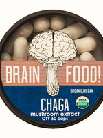 The Brainfood Mushroom Company The Brainfood Mushroom Company, Chaga Mushroom Extract, Capsules, 60 ct