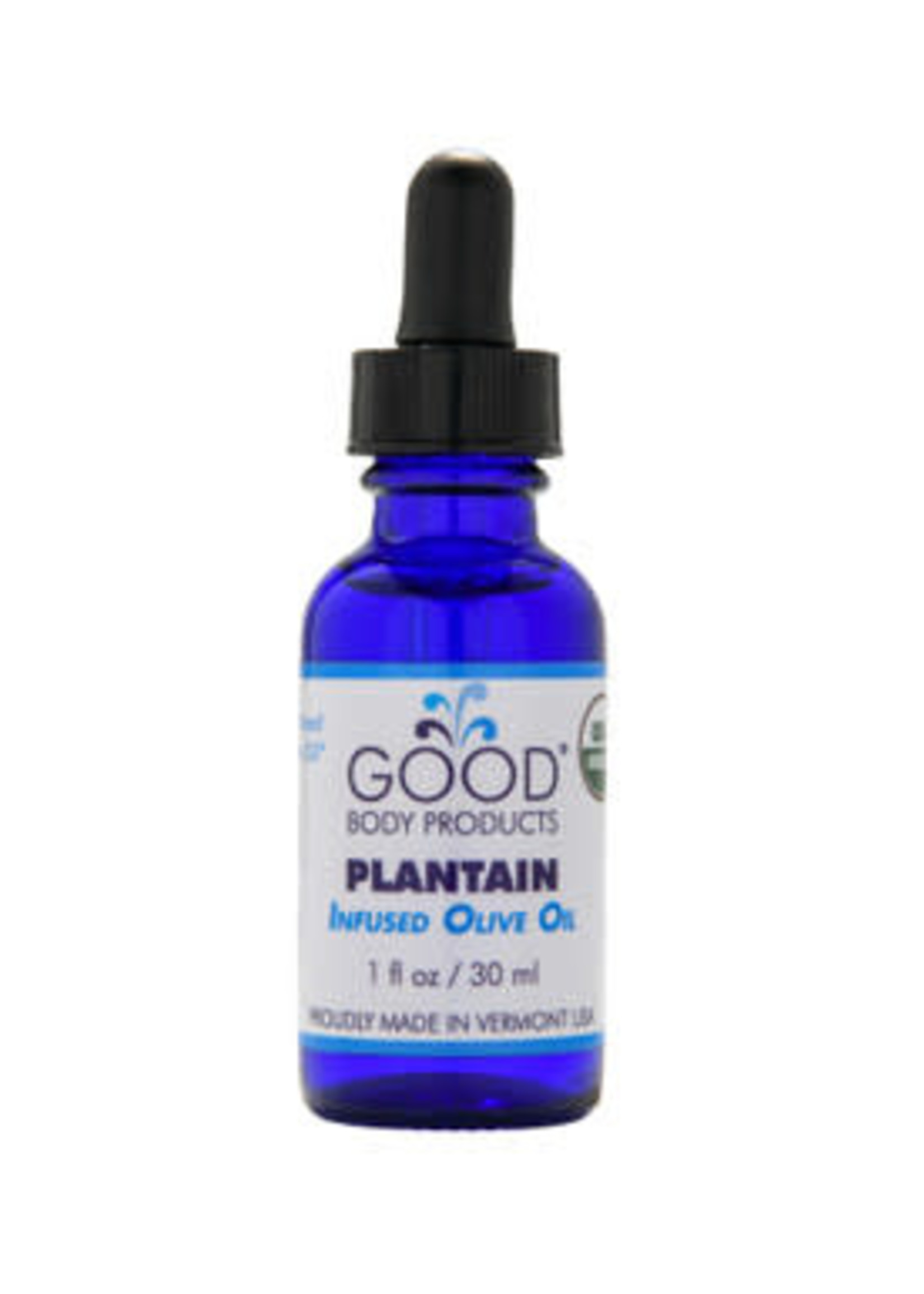 Good Body Products GBP, Plantain-infused Olive Oil, 1oz