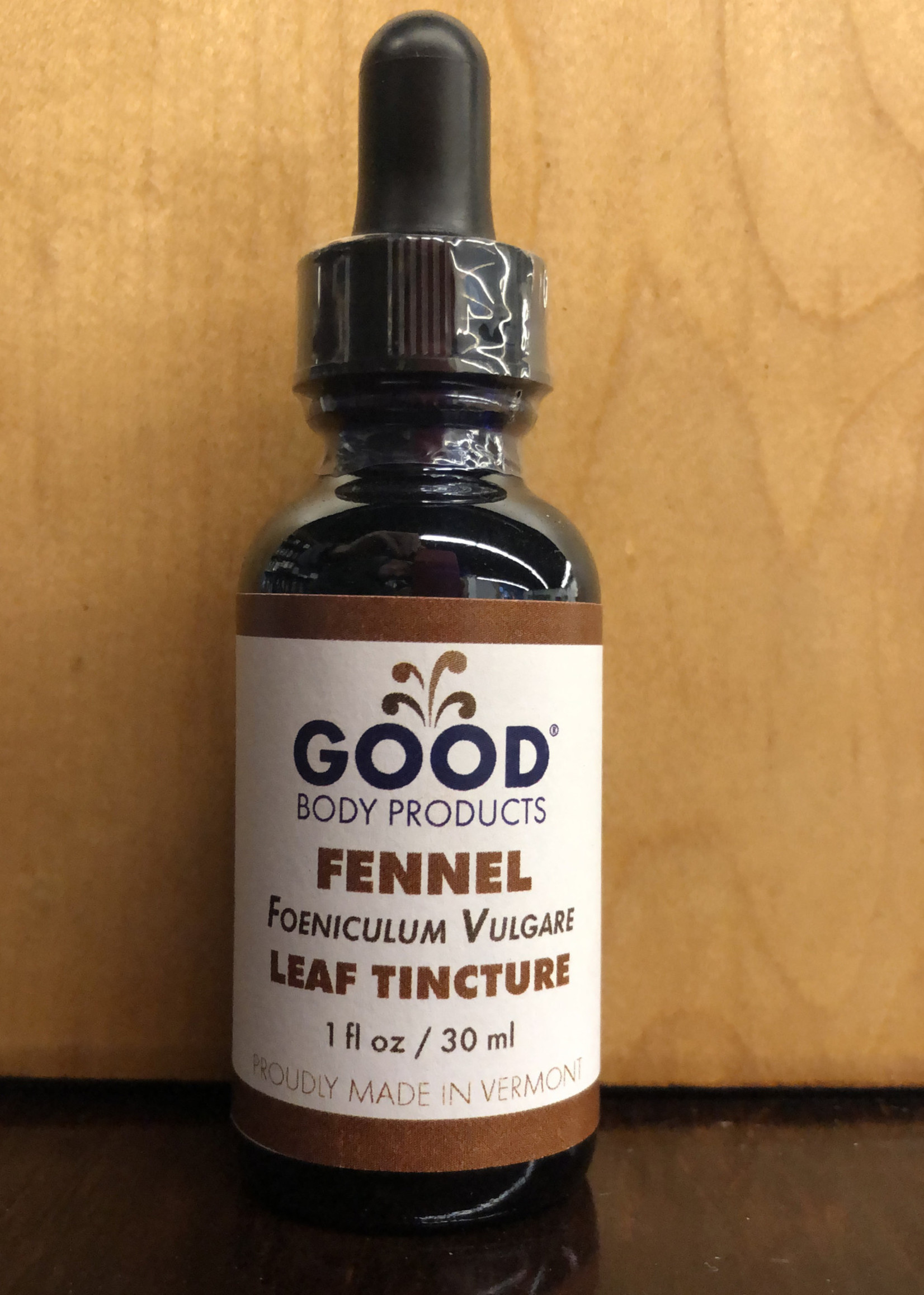 Good Body Products GBP, Fennel Leaf Tincture, 1oz