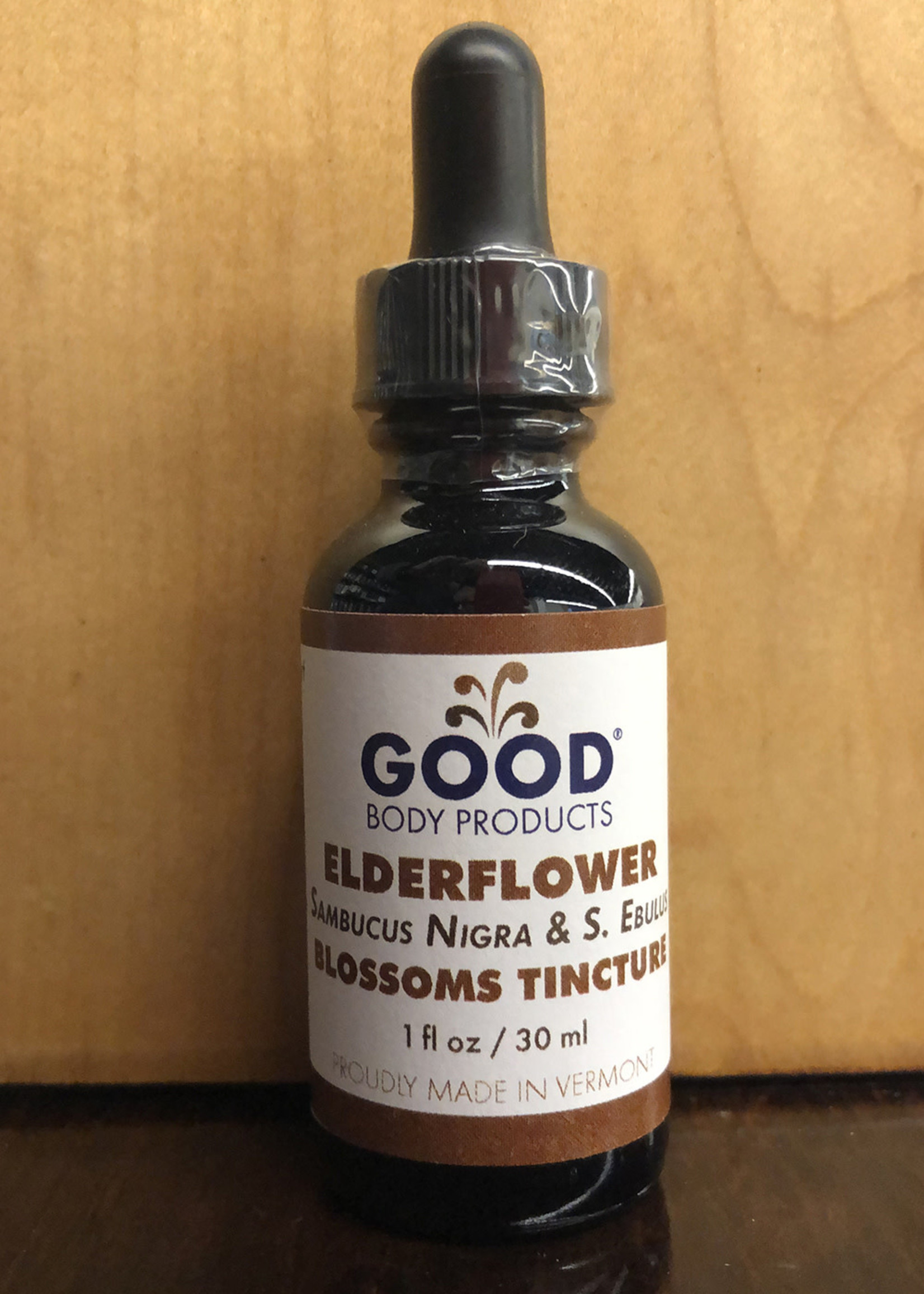 Good Body Products GBP, Elderberry Blossom Tincture, 1oz