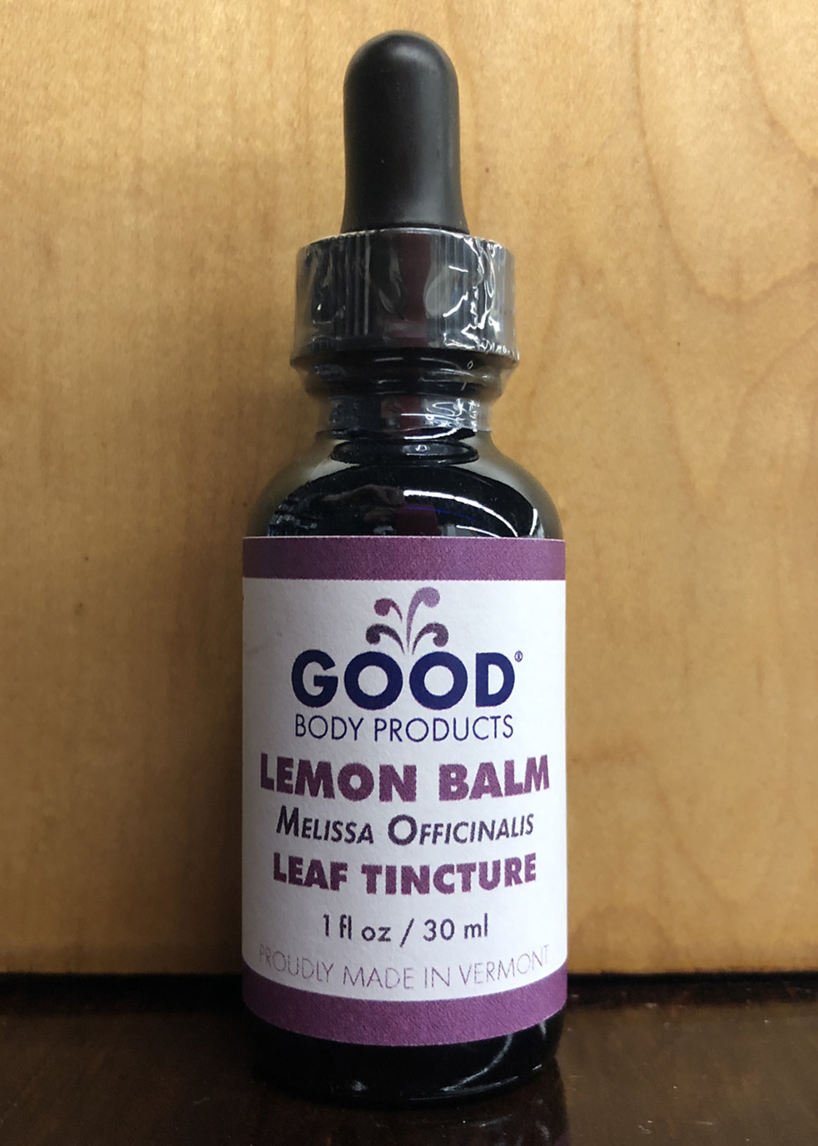 Good Body Products GBP, Lemon Balm Leaf Tincture, 1oz