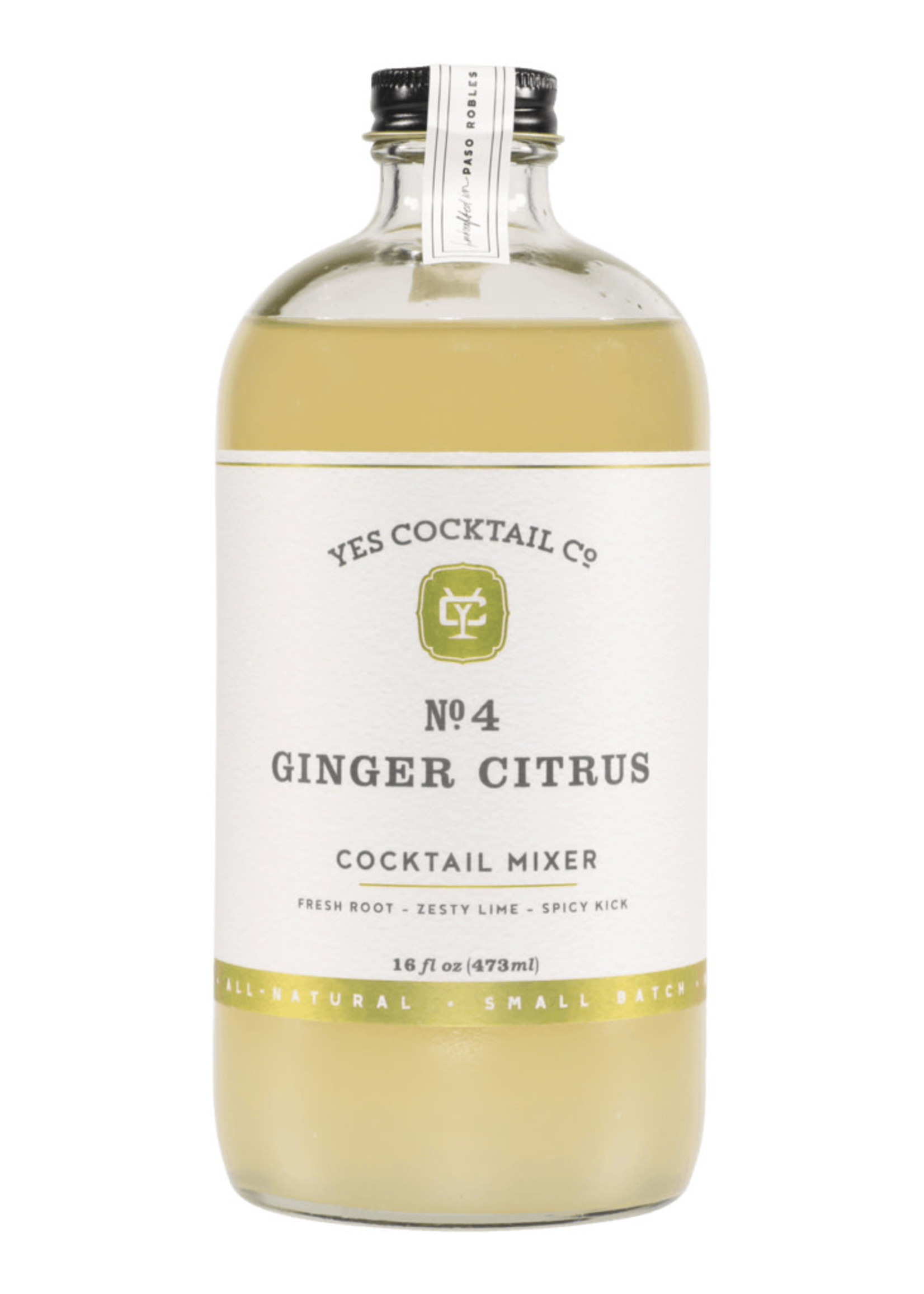 Yes Cocktail Co Yes Cocktail Co, No. 4 Ginger Citrus Cocktail Mixer, 16oz