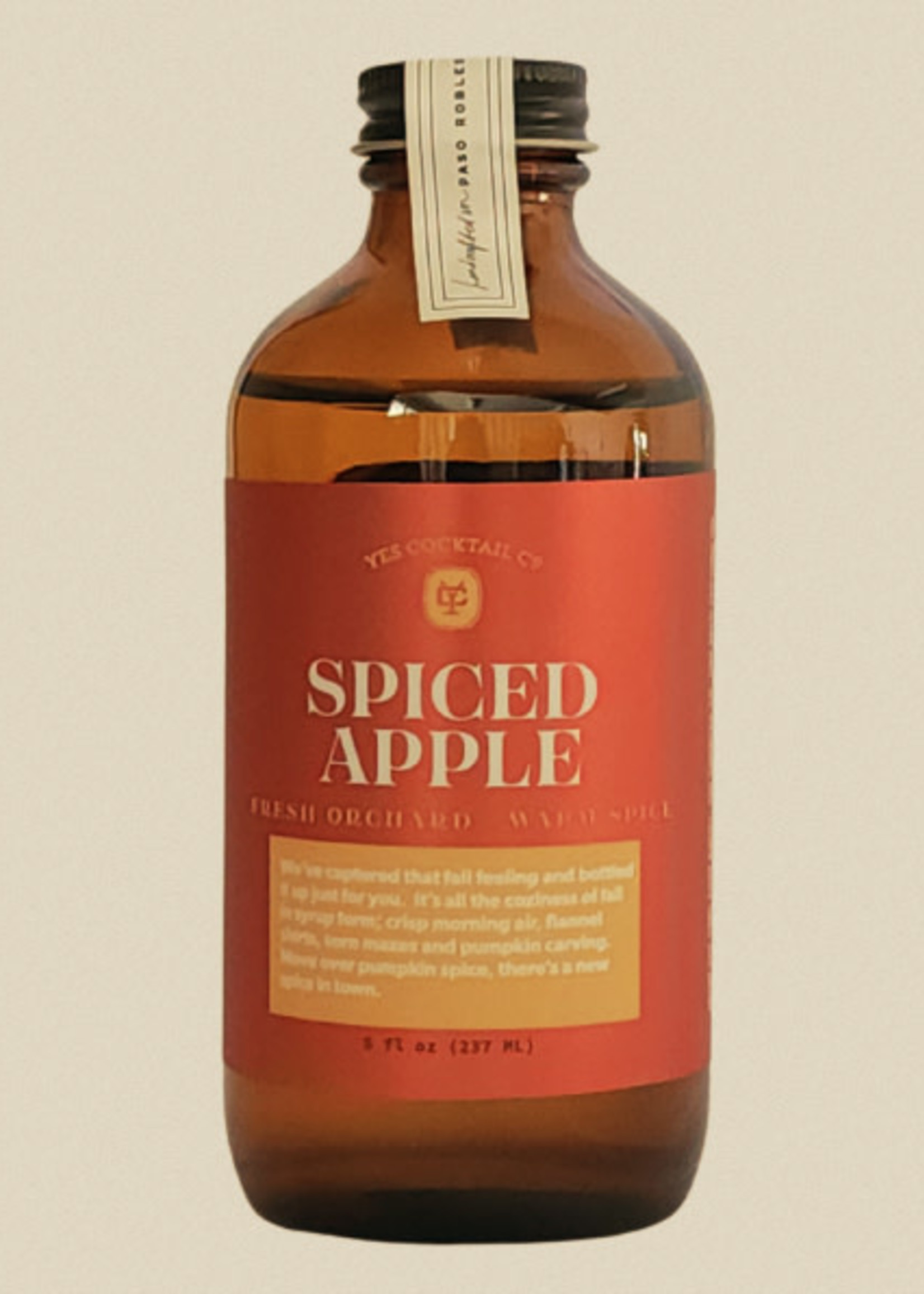 Yes Cocktail Co Yes Cocktail Co, Spiced Apple Mixer, 8oz