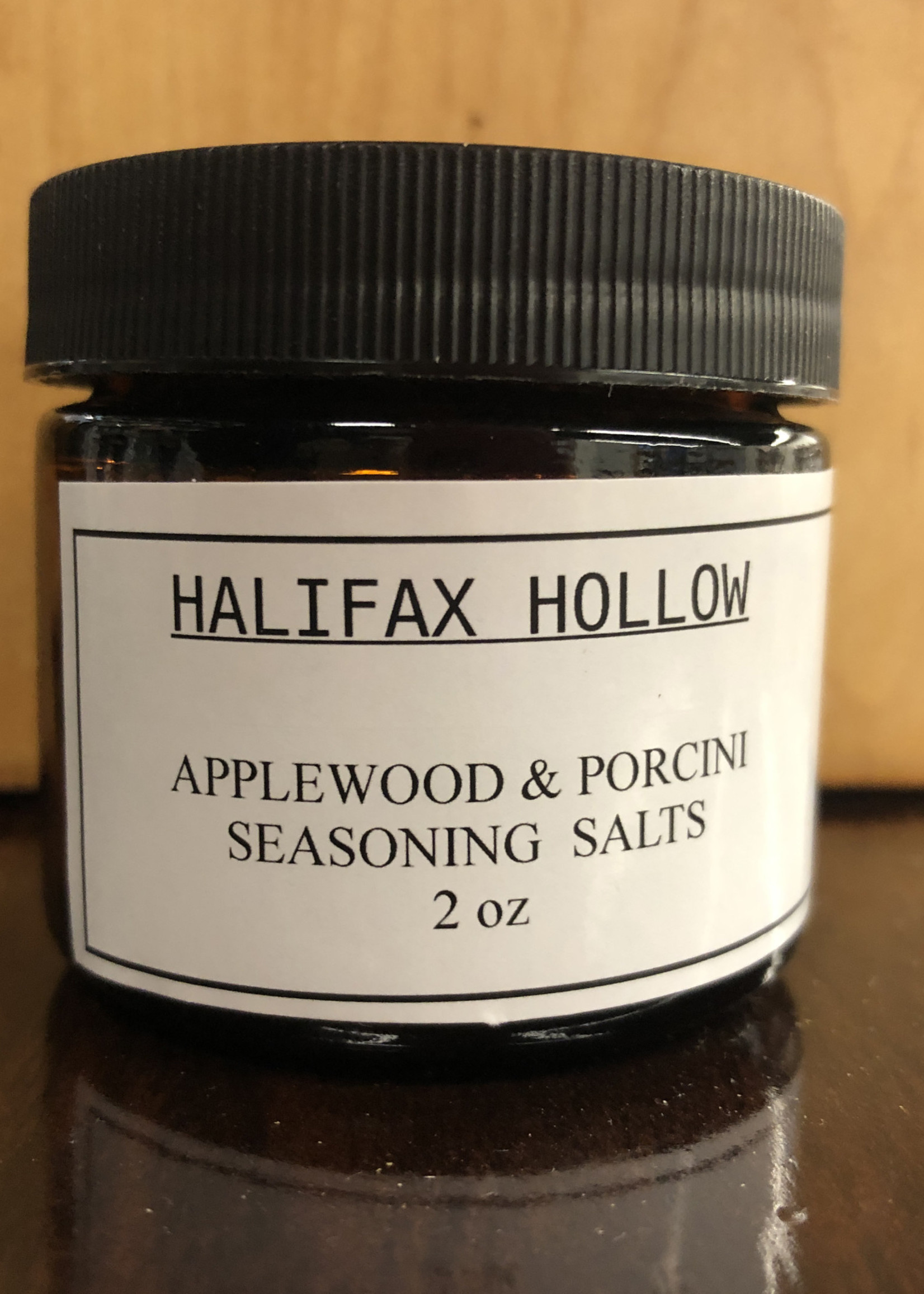 Halifax Hollow Halifax Hollow, Applewood Porcini Seasoning Salt, 2oz