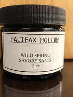 Halifax Hollow Halifax Hollow, Wild Spring Savory Seasoning Salt, 2oz