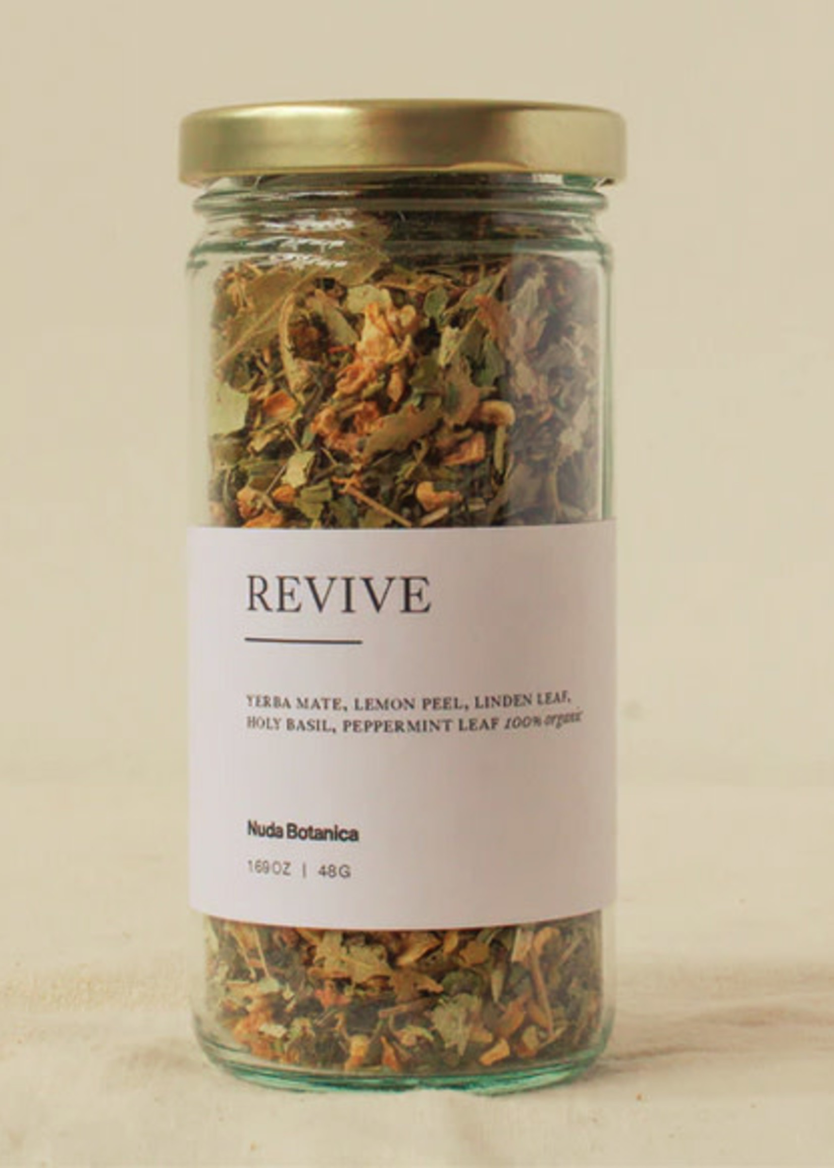 Nuda Botanica Nuda Botanica, Revive, Loose Dry Tea, 1.69oz