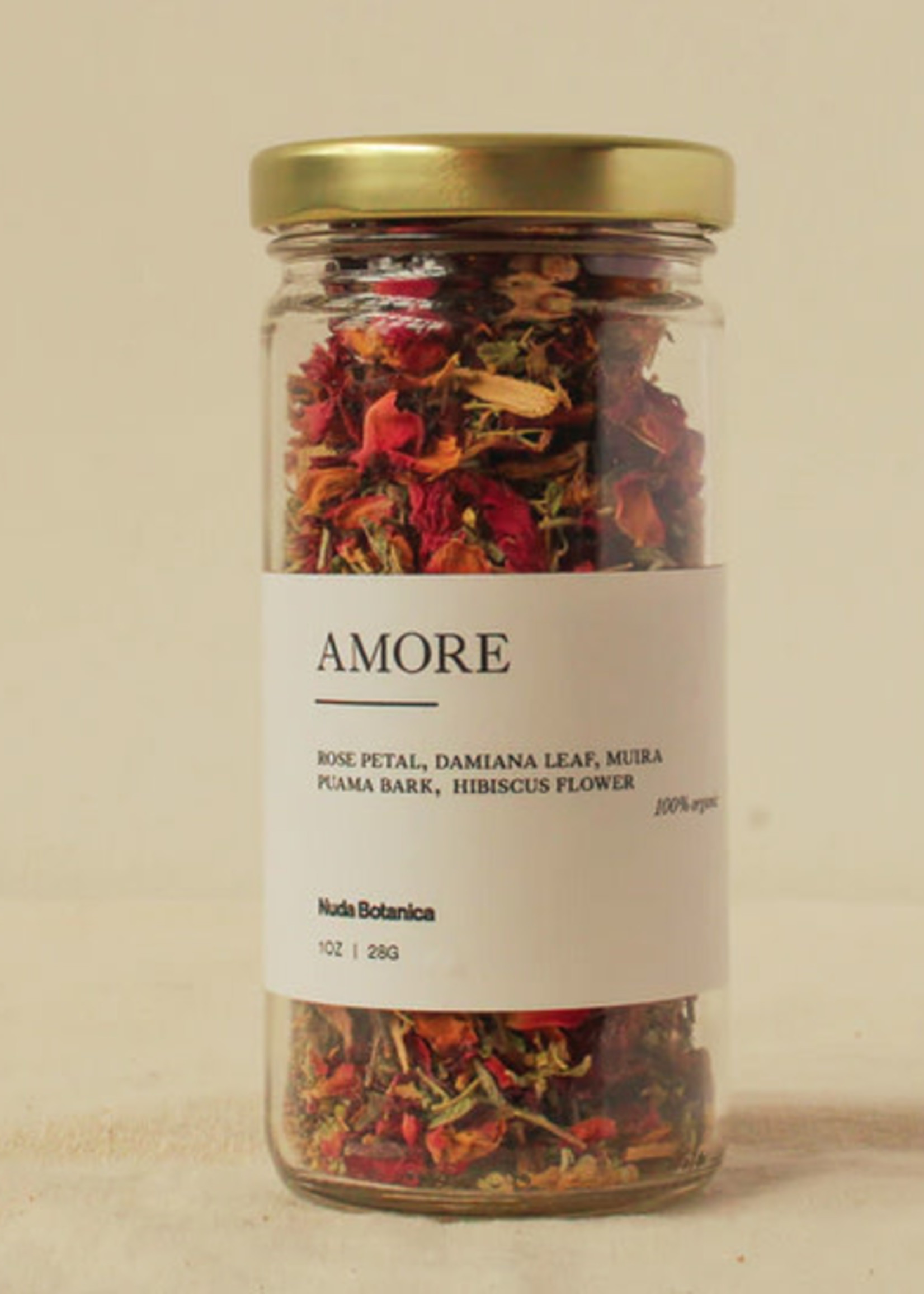 Nuda Botanica Nuda Botanica, Amore, Loose Dry Tea, 0.63oz