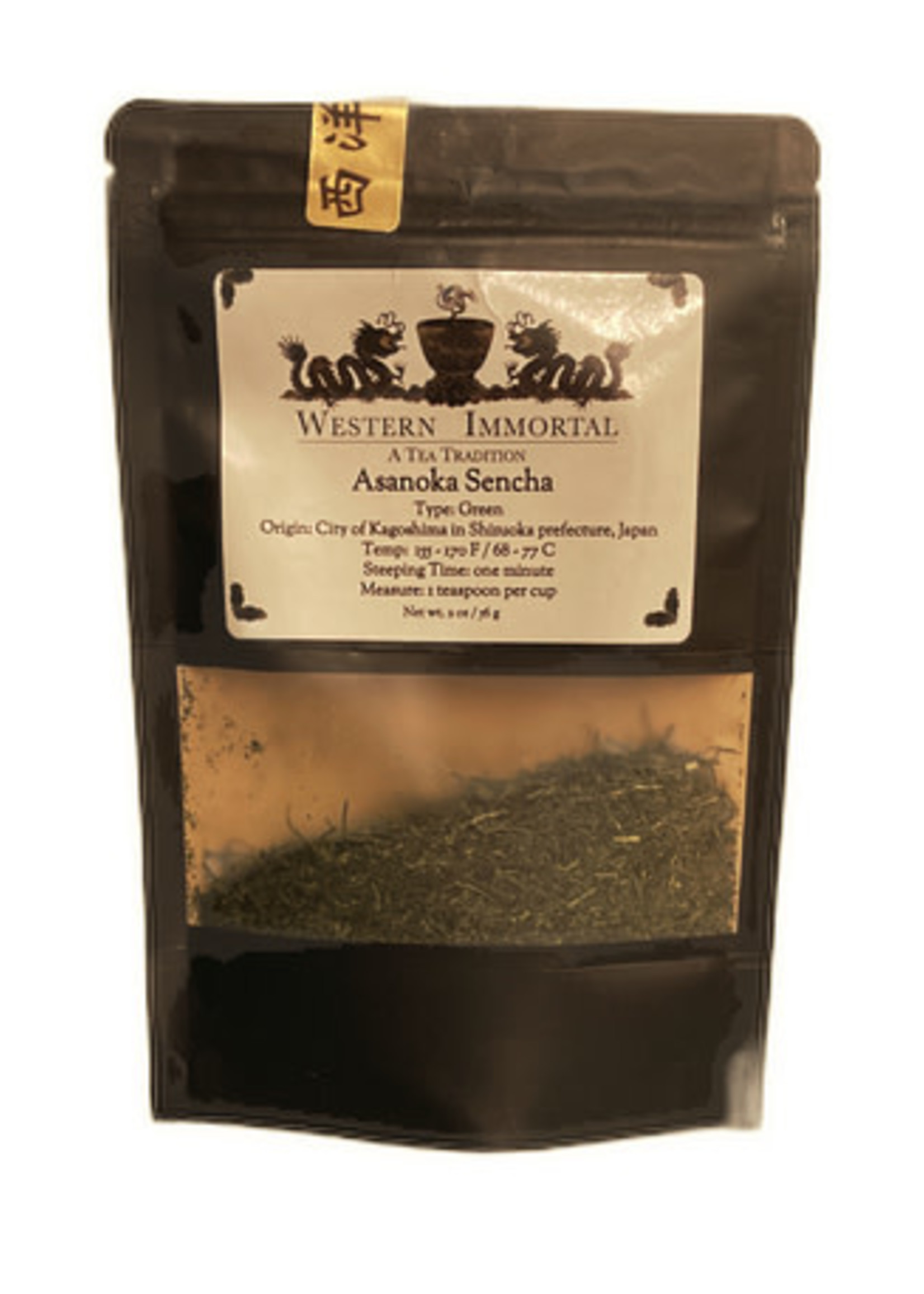 Western Immortal Western Immortal, Asanoka Sencha, Loose Tea, 1oz