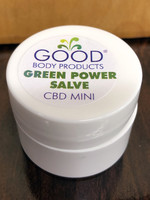 Good Body Products GBP, CBD Mini, Green Power Salve, .25oz