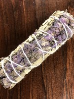 Love&Lust Love&Lust, White Sage English Lavender, 4" smudge stick