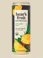 Bear's Fruit Bear's Fruit, Pineapple Mint Kombucha, 12oz can
