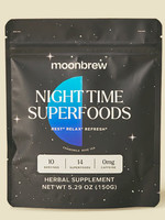 noonbrew noonbrew, Moonbrew, Night Time Superfood Chamomile Rose Tea, 1.77oz