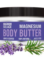 Magnum Solace Magnum Solace, Magnesium Body Butter for Better Sleep, Lavender, 4oz jar