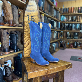 Macie Bean Macie Bean  City Girl Marine Blue Suede