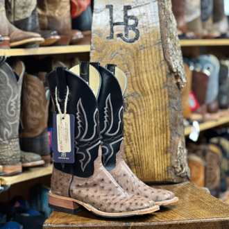 Anderson Bean Anderson Bean Kango Tobacco  Bruciato Full Quill Ostrich Boot