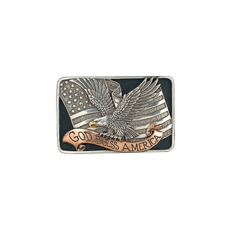 Nocona Nocona God Bless America Buckle