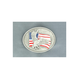 Nocona Nocona Eagle/Flag Buckle