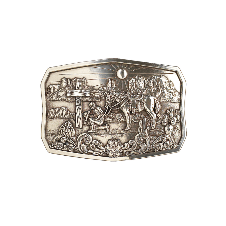 Nocona Nocona Cowboy Of Faith Buckle