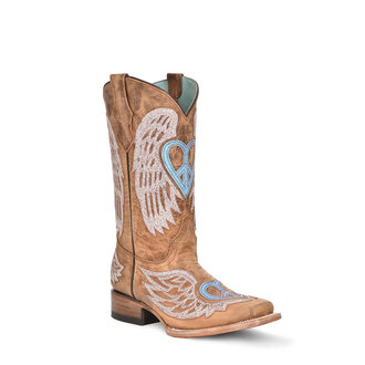 Corral Corral Glitter Heart And Wings Boot