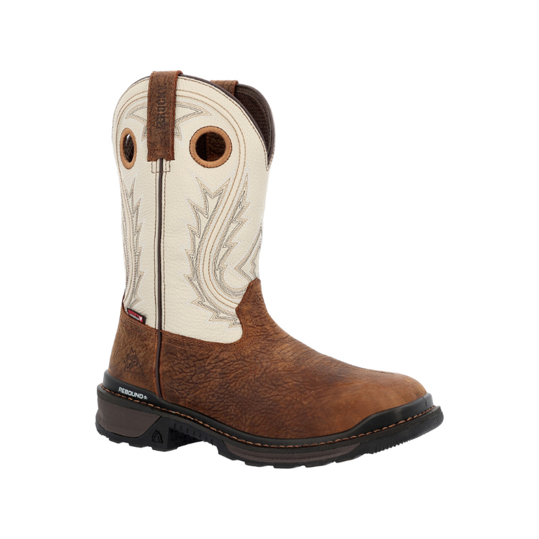 Rocky Rocky Rams Horn Composite Toe 11” Work Boot