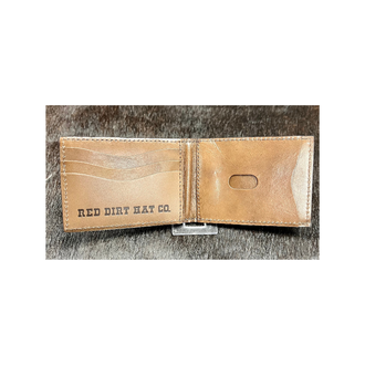 Red Dirt Hat Co Red Dirt Hat Co Bifold Card Case With Bison Pattern