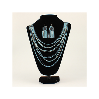 Silver Strike Silver Strike Layered Beaded Set