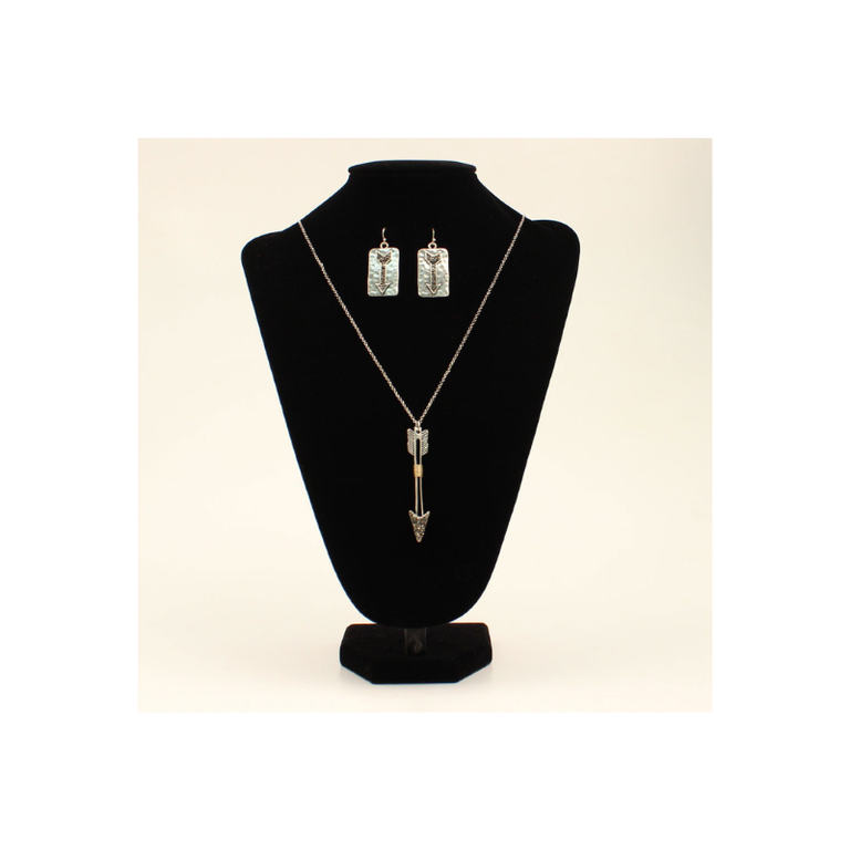 Blazin Roxx Blazin Roxx Arrow Pendant Set