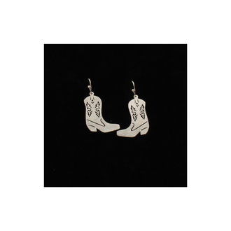 Silver Strike Silver Strike Boot Earrings