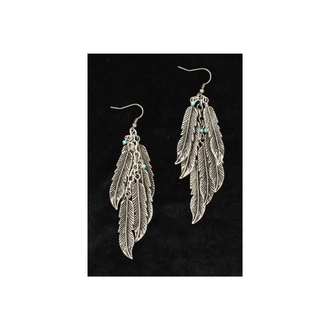 Blazin Roxx Blazin Roxx Feather Dangle Earrings