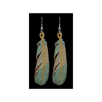 Silver Strike Silver Strike Feather Earrings