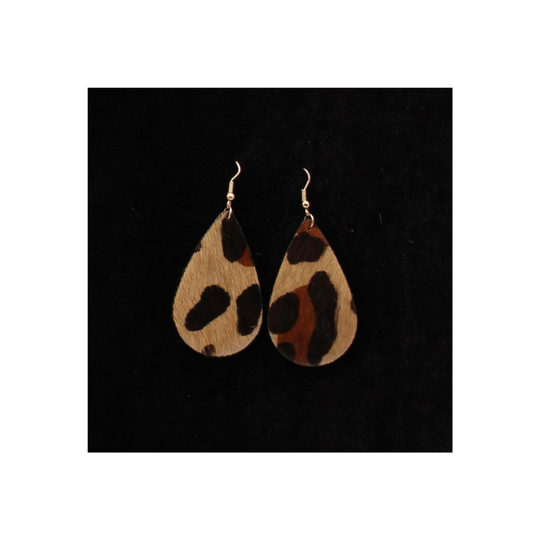 Silver Strike Silver Strike Leopard Teardrop Earrings