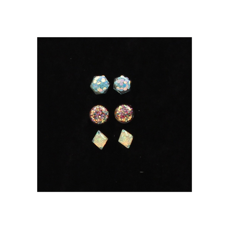 Blazin Roxx Blazin Roxx Glitter Stud Earrings