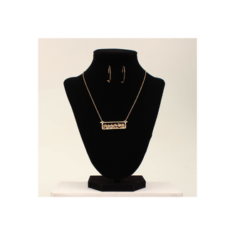 Blazin Roxx Blazin Roxx Topaz Beads Bar Set