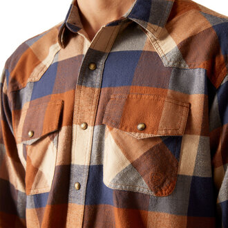 Ariat Ariat Haider Retro Snap L/S Flannel Shirt
