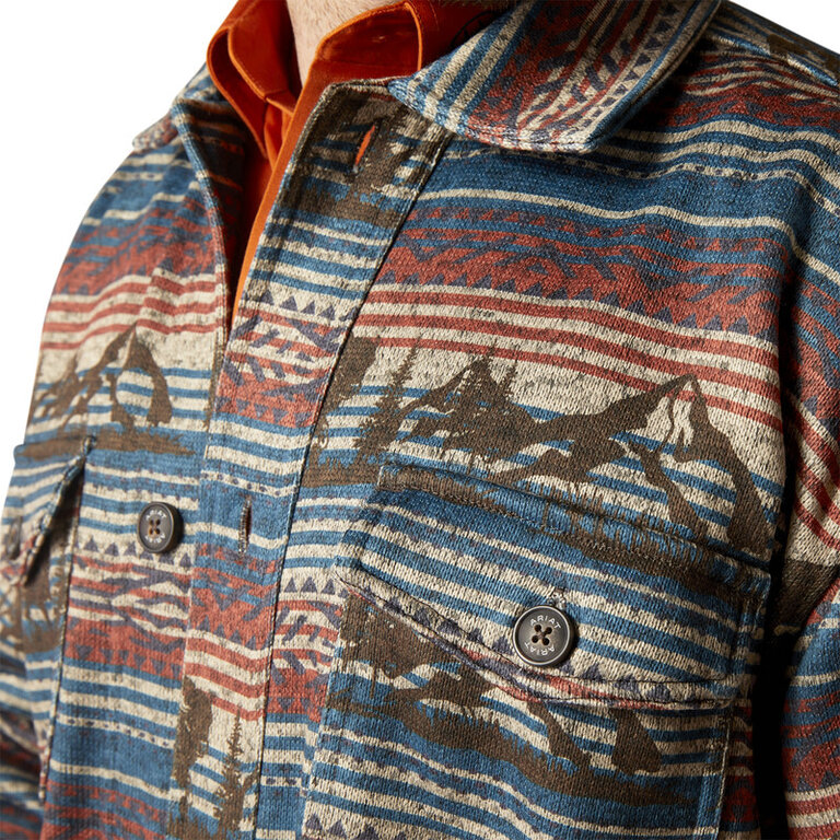 Ariat Ariat Caldwell Printed Shirt Jacket